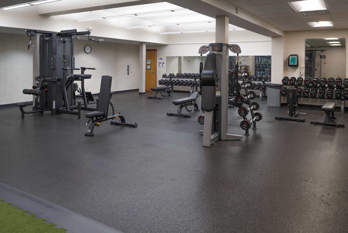 Southwest YMCA Free Weight Area