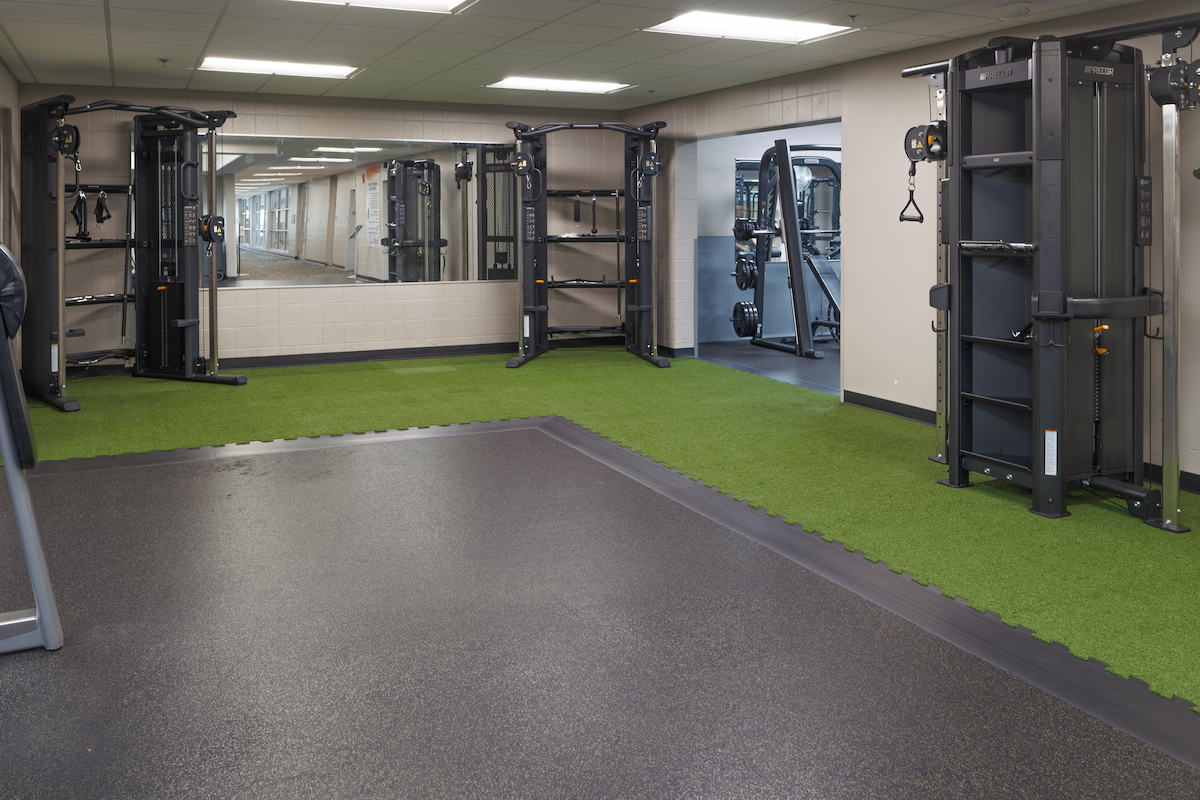 Southwest YMCA Free Weight Area